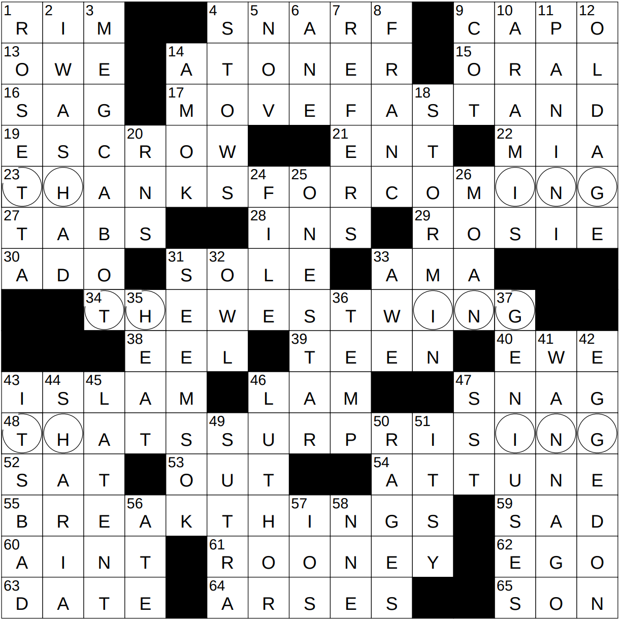 0103 23 NY Times Crossword 3 Jan 23 Tuesday NYXCrossword 0103 23 NY Times Crossword 3 Jan 23 Tuesday NYXCrossword