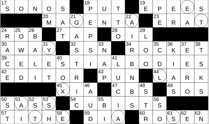Part Of Qed Crossword Clue
