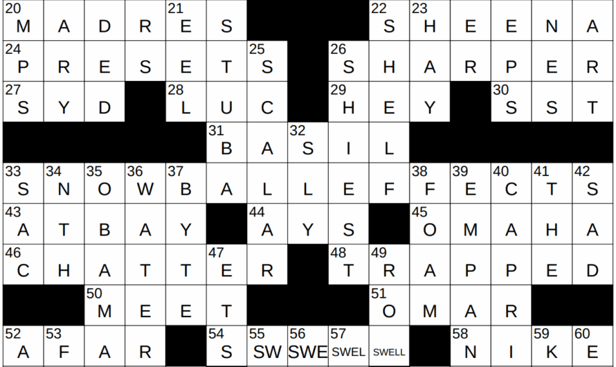 Bewildered Crossword Clue