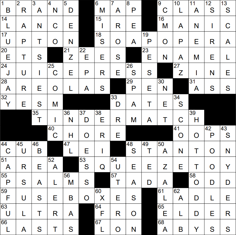 0220 23 NY Times Crossword 20 Feb 23 Monday NYXCrossword 0220 23 NY Times Crossword 20 Feb 23 Monday NYXCrossword