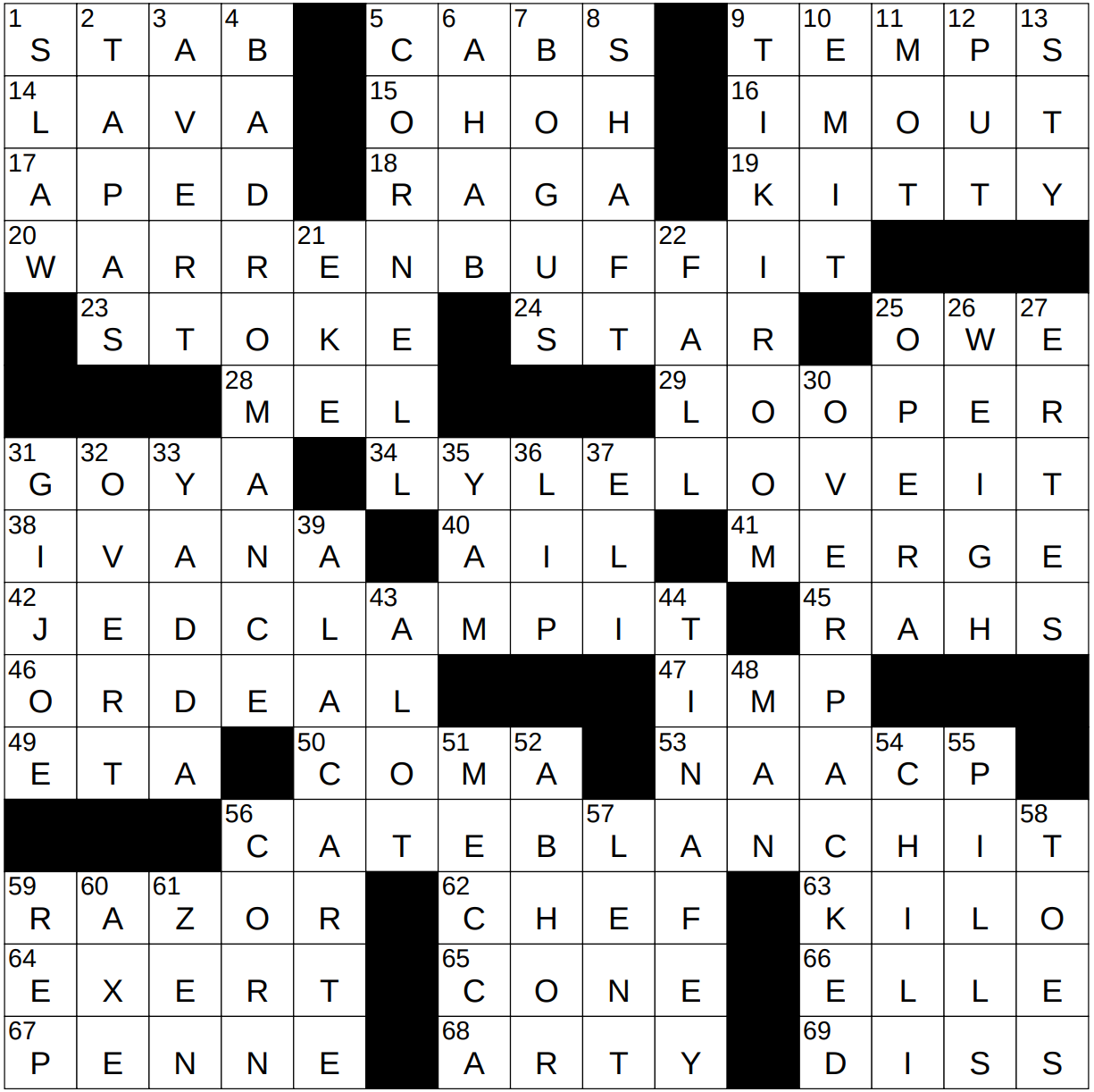 0409 24 NY Times Crossword 9 Apr 24 Tuesday NYXCrossword