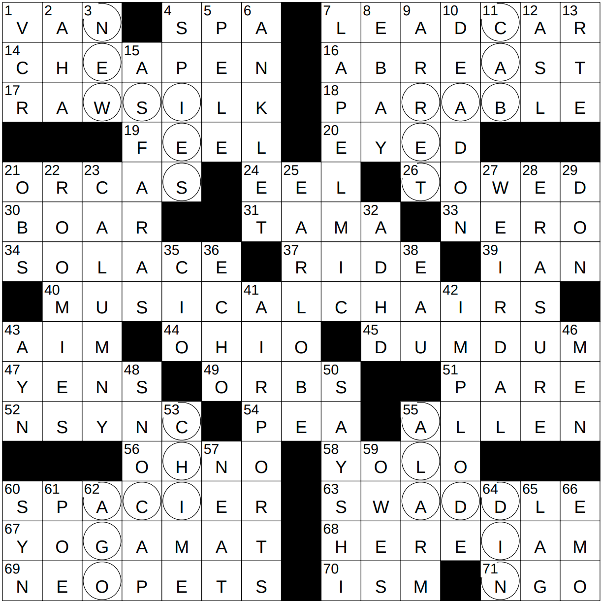 0524 22 NY Times Crossword 24 May 22 Tuesday NYXCrossword 0524 22 NY Times Crossword 24 May 22 Tuesday NYXCrossword