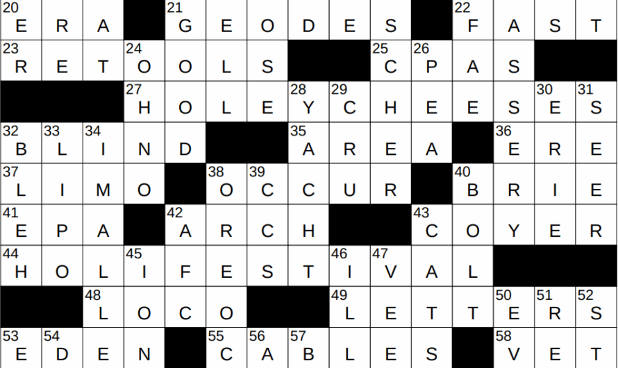 Ddt Banner Crossword