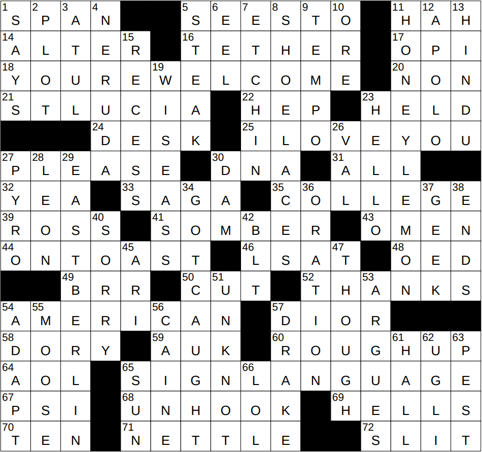0717 24 NY Times Crossword 17 Jul 24 Wednesday NYXCrossword 0717 24 NY Times Crossword 17 Jul 24 Wednesday NYXCrossword