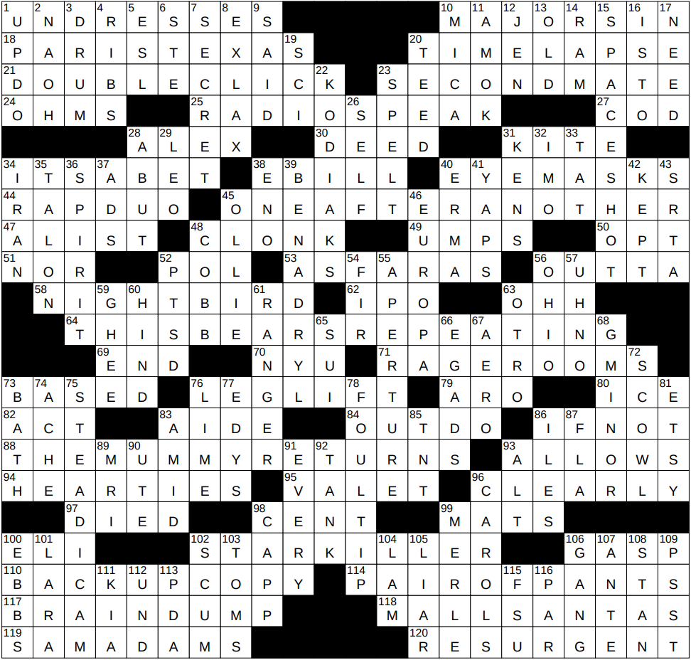 0825 24 NY Times Crossword 25 Aug 24 Sunday NYXCrossword 0825 24 NY Times Crossword 25 Aug 24 Sunday NYXCrossword