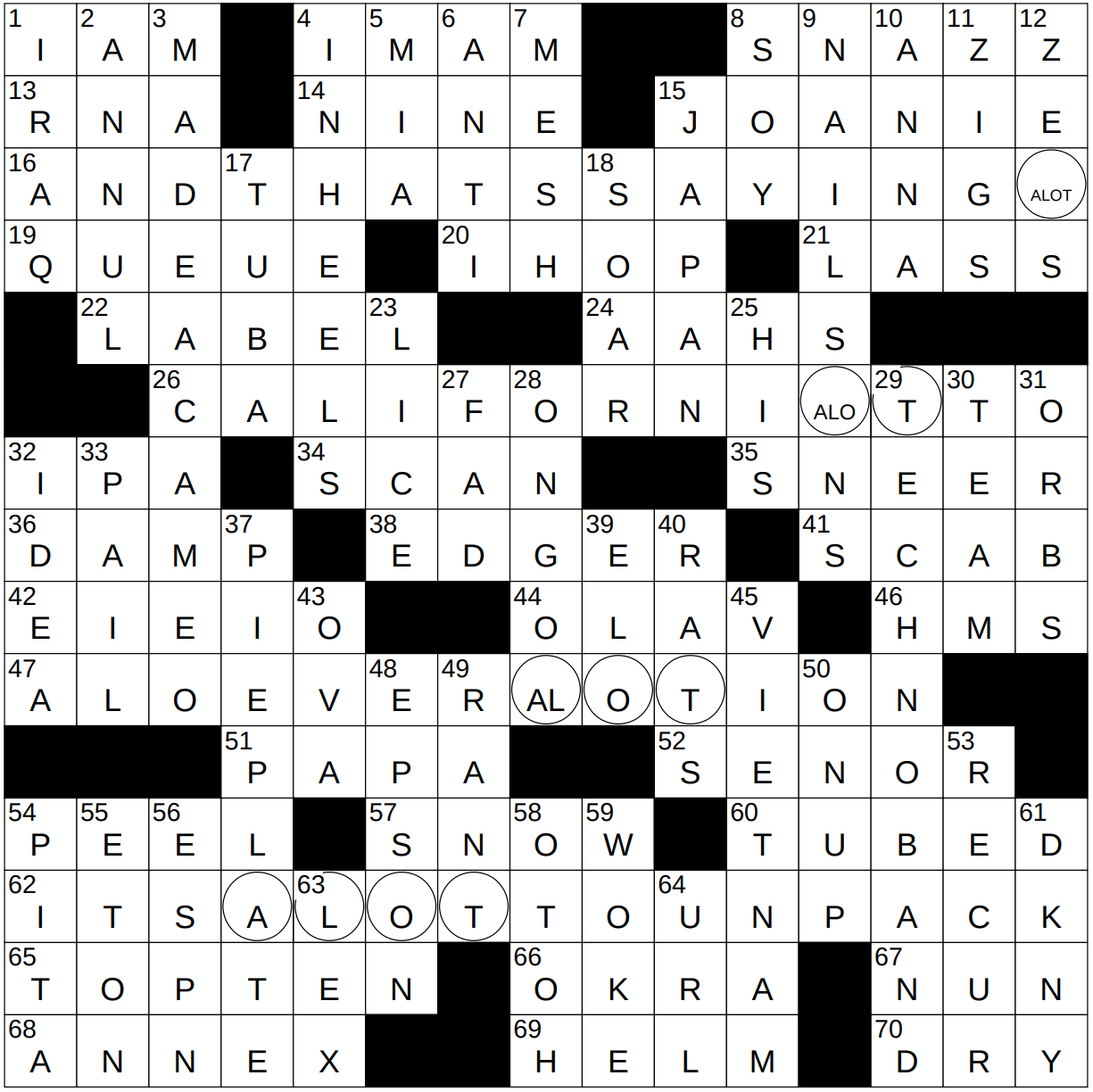0929 22 NY Times Crossword 29 Sep 22 Thursday NYXCrossword