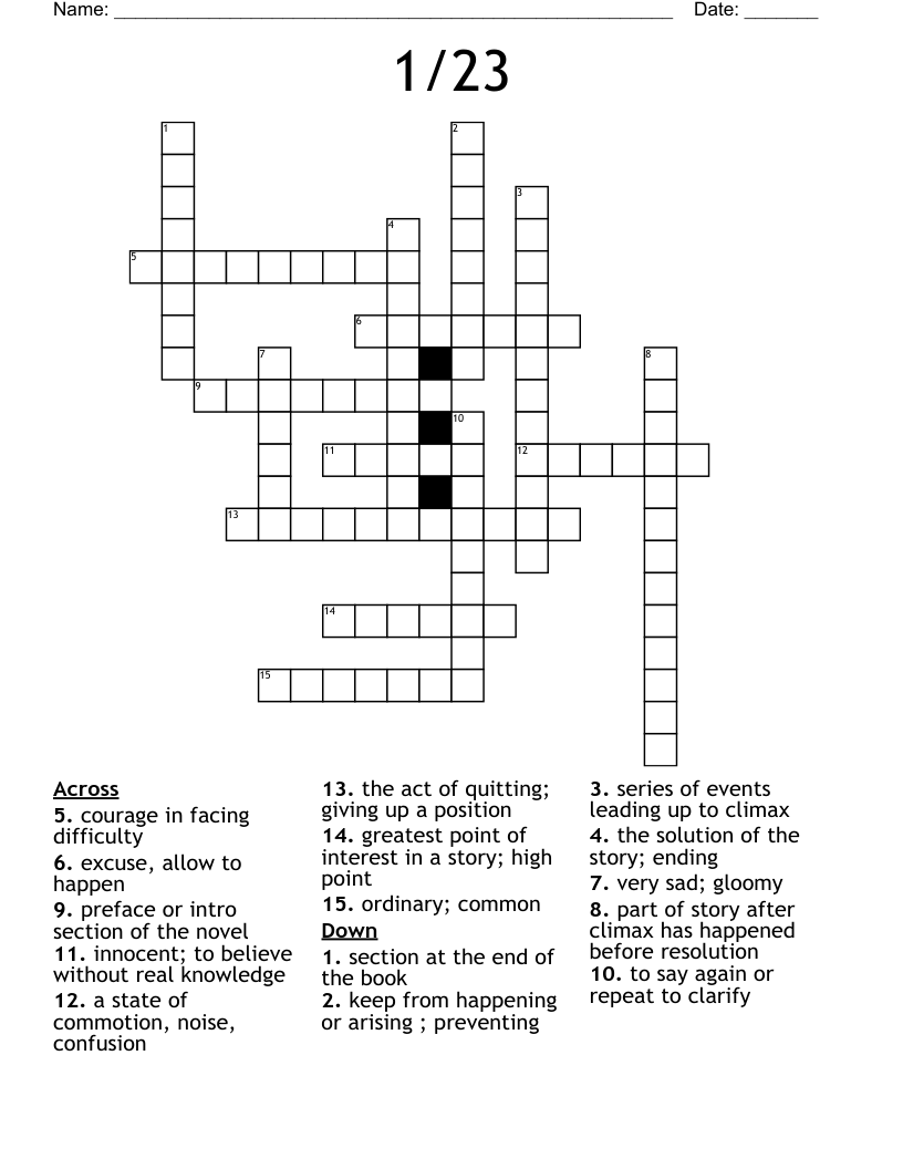1 23 Crossword WordMint 1 23 Crossword WordMint