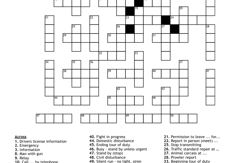 Complainant Crossword Clue