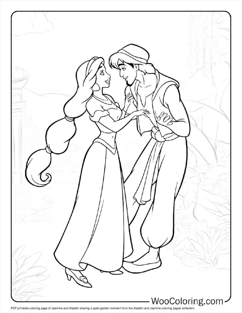 100 Aladdin Jasmine Coloring Pages Free PDF To Print Woo Coloring 100 Aladdin Jasmine Coloring Pages Free PDF To Print Woo Coloring