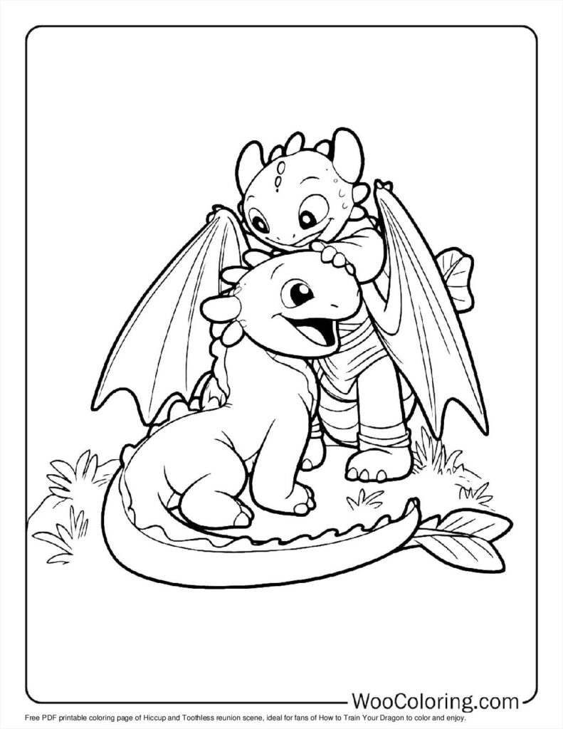 100 How To Train Your Dragon Coloring Pages Free PDF To Print Woo Coloring