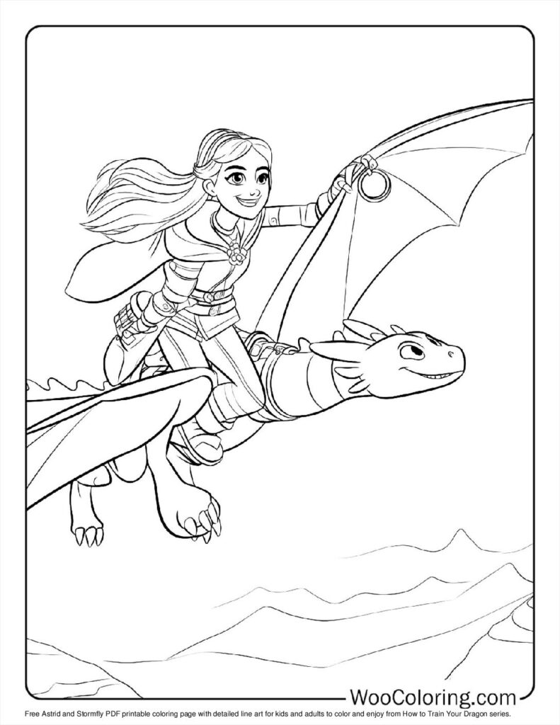 100 How To Train Your Dragon Coloring Pages Free PDF To Print Woo Coloring