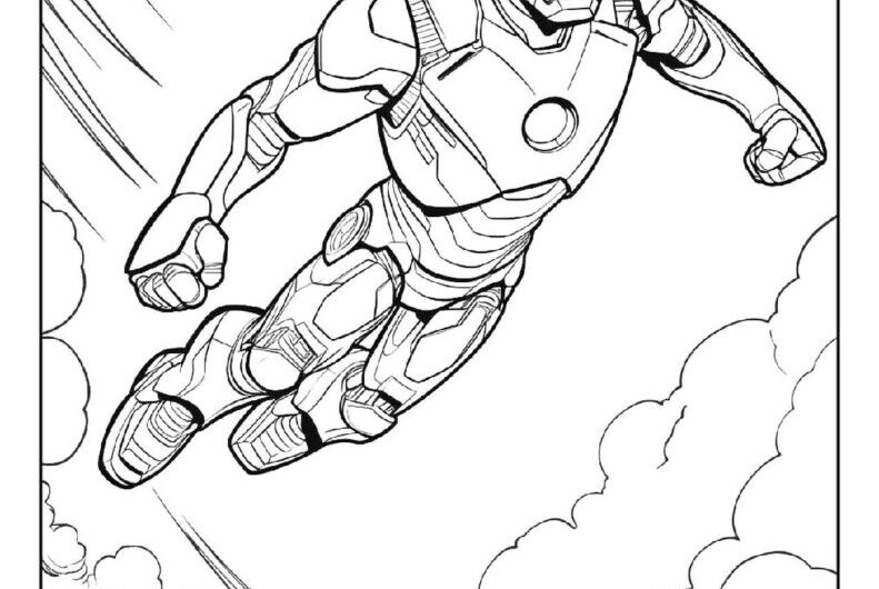Iron Man Coloring Pages