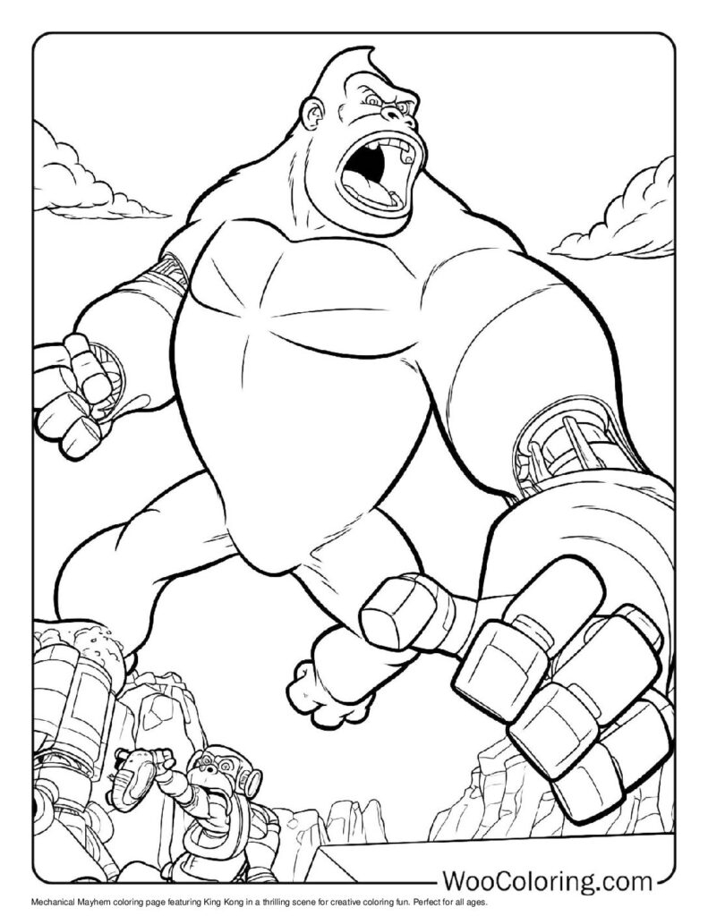 100 King Kong Coloring Pages Free PDF To Print Woo Coloring 100 King Kong Coloring Pages Free PDF To Print Woo Coloring