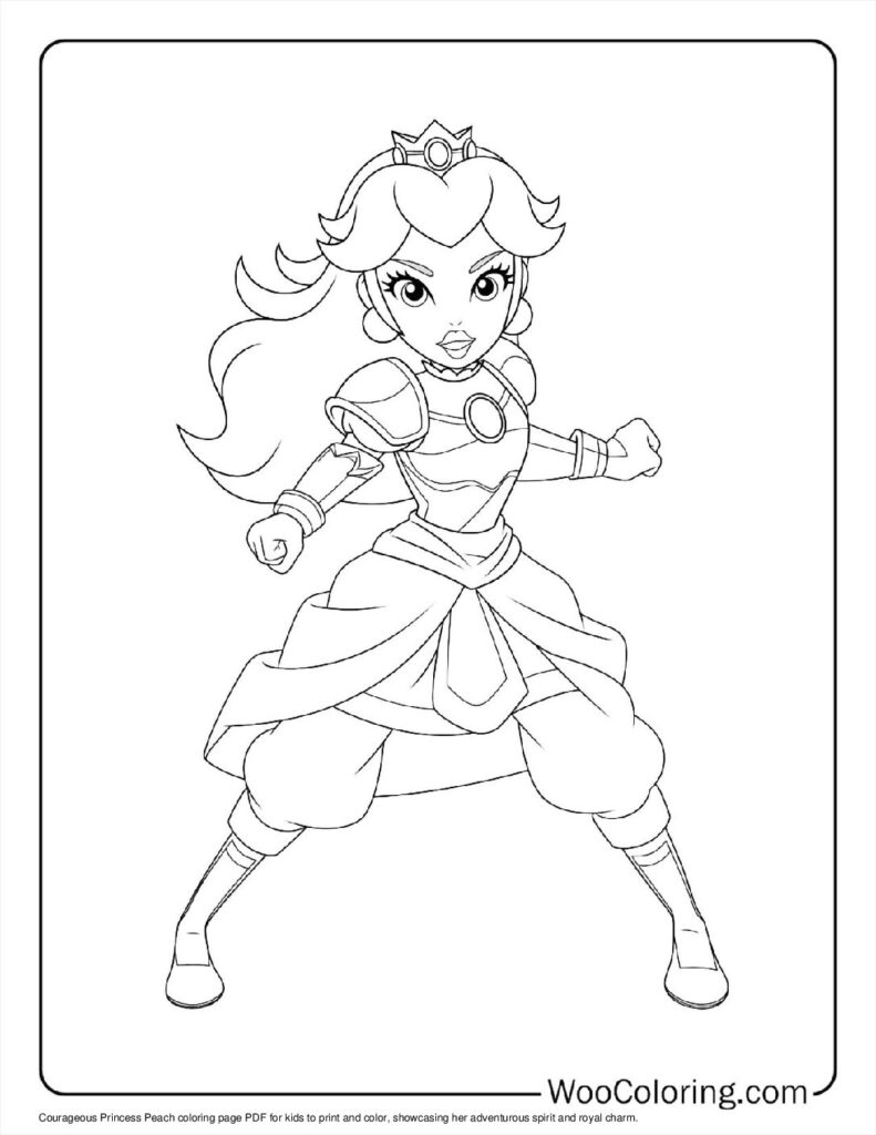 100 Princess Peach Coloring Pages Free PDF To Print Woo Coloring 100 Princess Peach Coloring Pages Free PDF To Print Woo Coloring