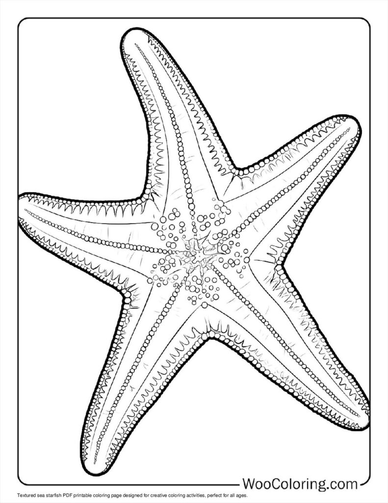 100 Starfish Coloring Pages Free PDF To Print Woo Coloring 100 Starfish Coloring Pages Free PDF To Print Woo Coloring