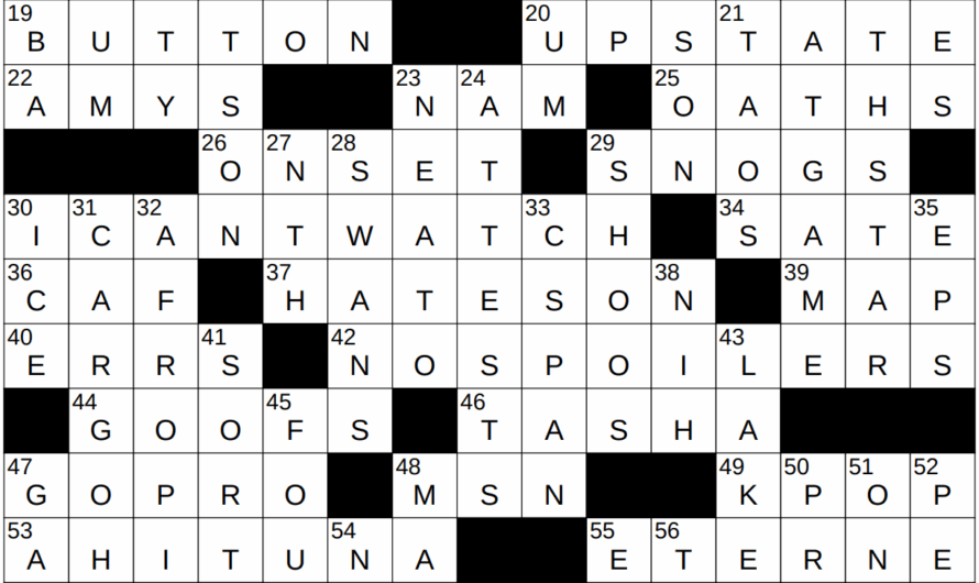 Stimulant In Some Soft Drinks Crossword Clue