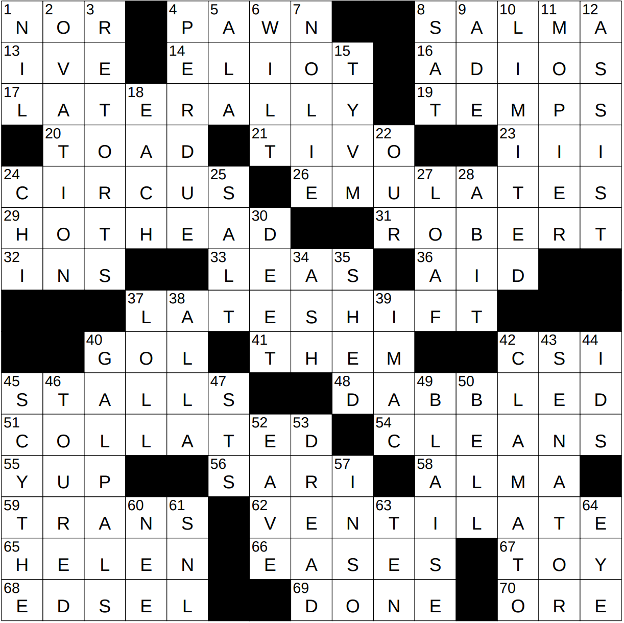1229 22 NY Times Crossword 29 Dec 22 Thursday NYXCrossword 1229 22 NY Times Crossword 29 Dec 22 Thursday NYXCrossword