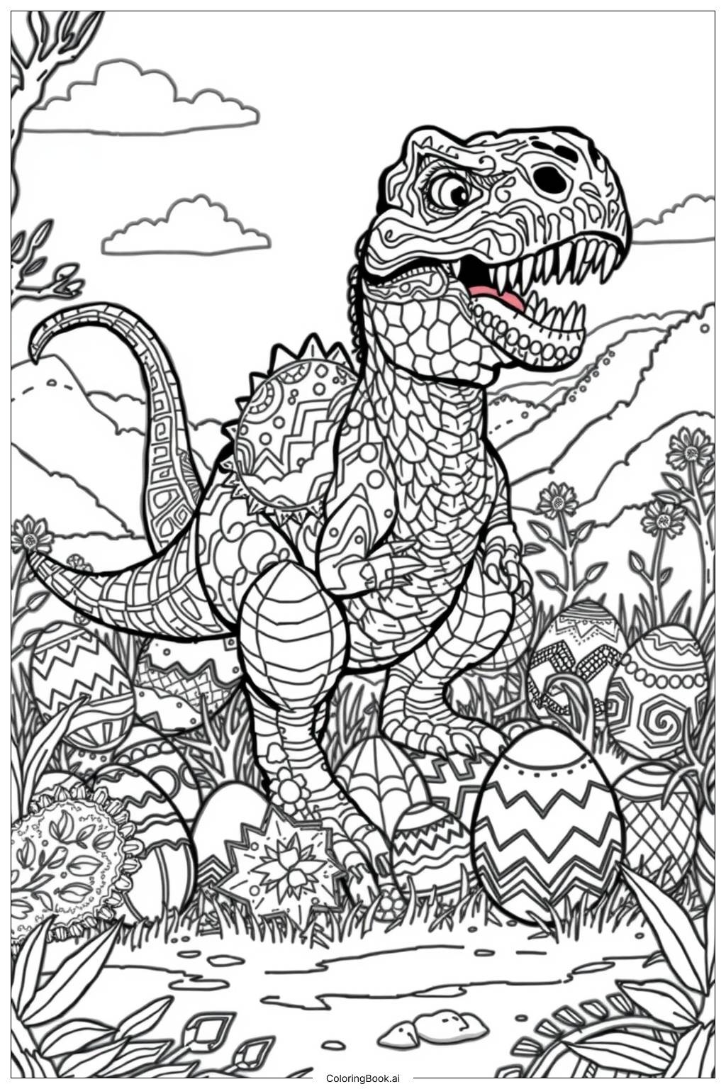 132 Dinosaur Coloring Pages Free PDF PNG Printables 132 Dinosaur Coloring Pages Free PDF PNG Printables