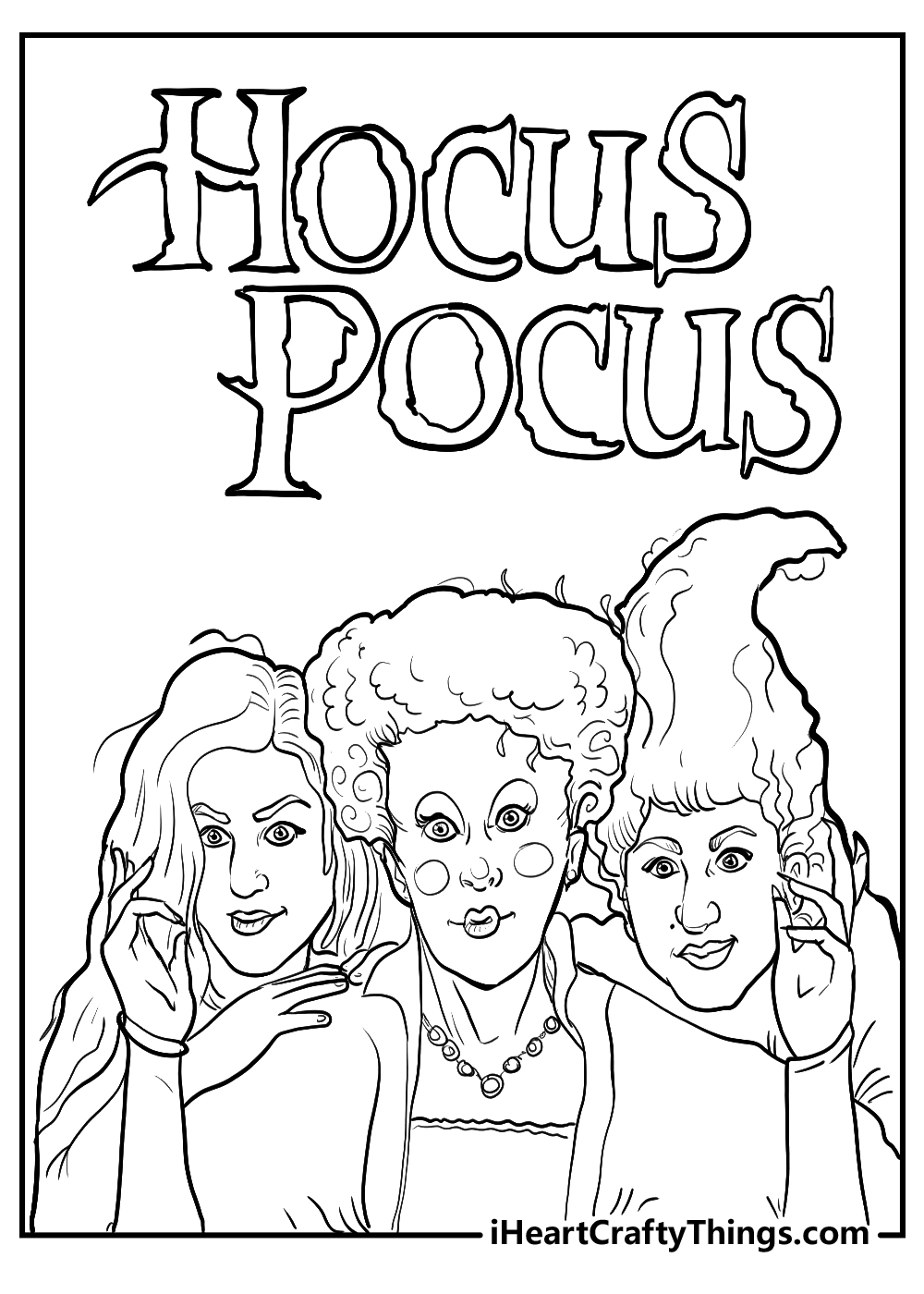 15 Hocus Pocus Coloring Pages Free To Print Donwload 15 Hocus Pocus Coloring Pages Free To Print Donwload
