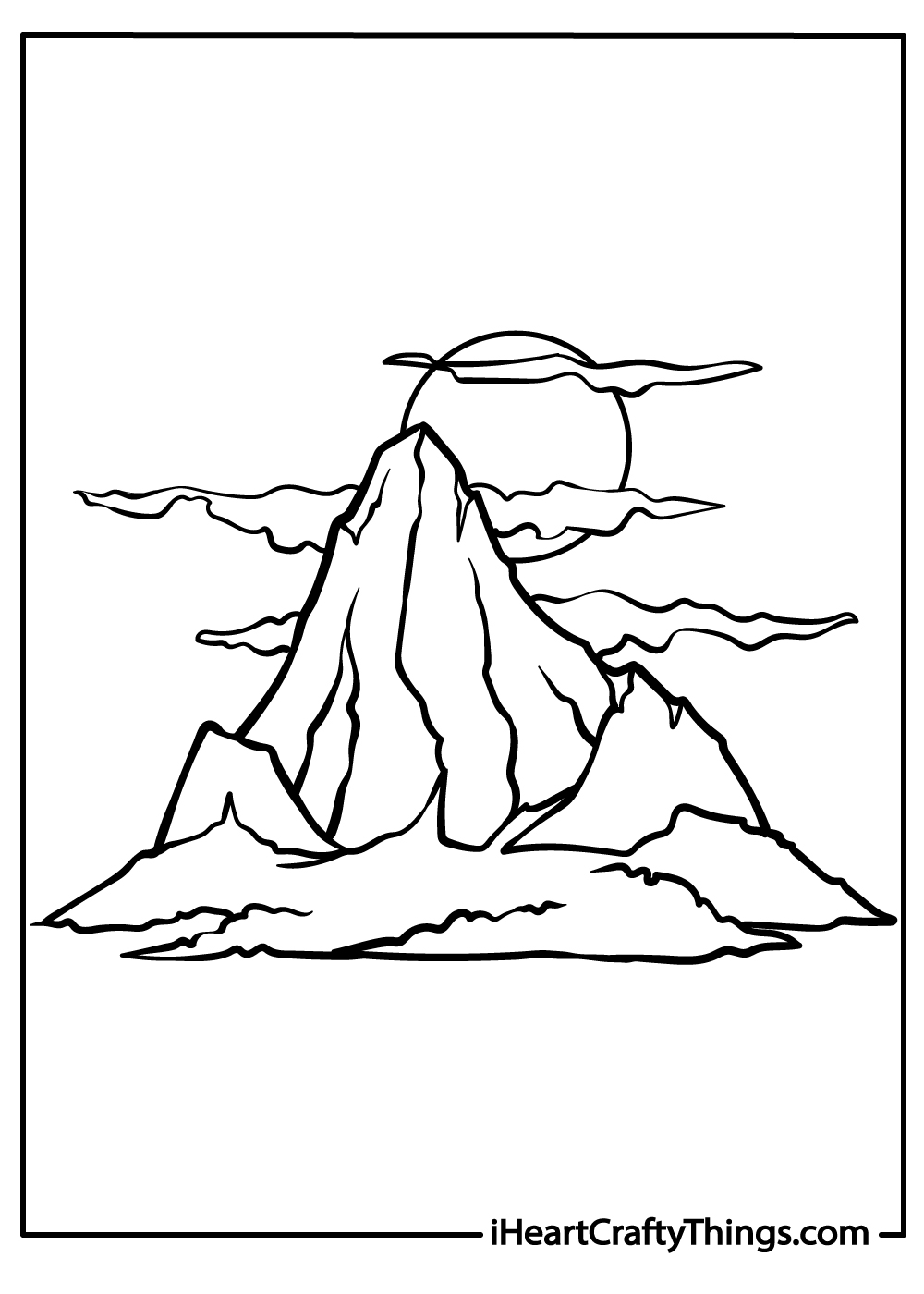15 Mountains Coloring Pages 100 Free Printables 15 Mountains Coloring Pages 100 Free Printables