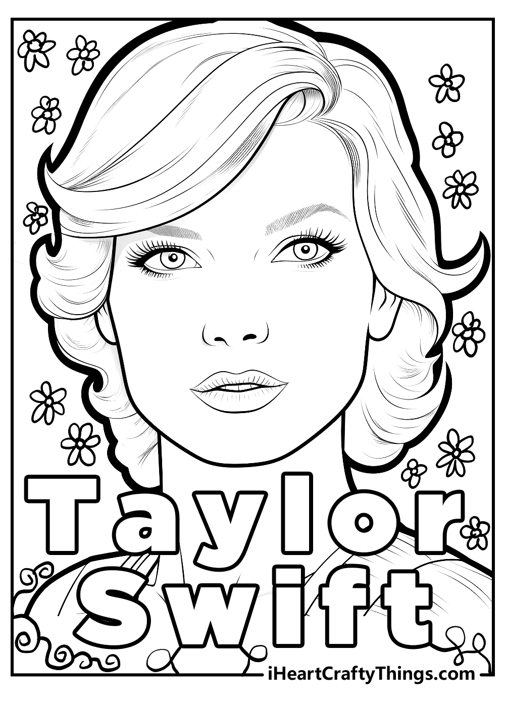 taylor swift coloring sheet taylor swift coloring sheet