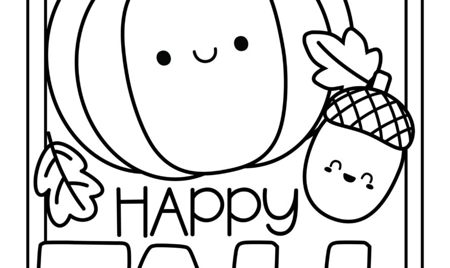 Coloring Pages Printable Fall