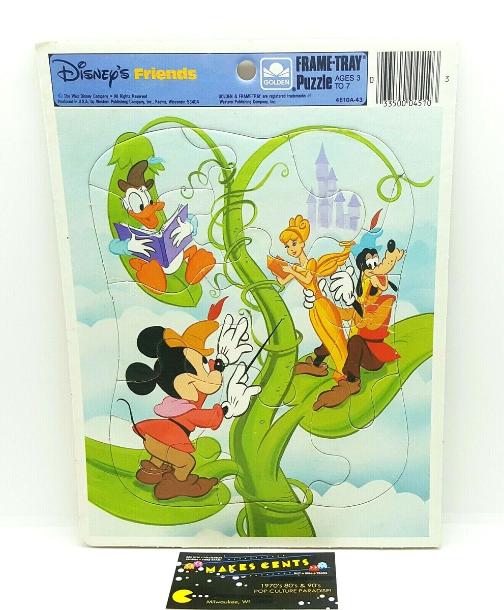 1980s Golden 12 Piece Frame Tray Puzzle Disney s Friends Mickey Mouse Vintage EBay 1980s Golden 12 Piece Frame Tray Puzzle Disney s Friends Mickey Mouse Vintage EBay