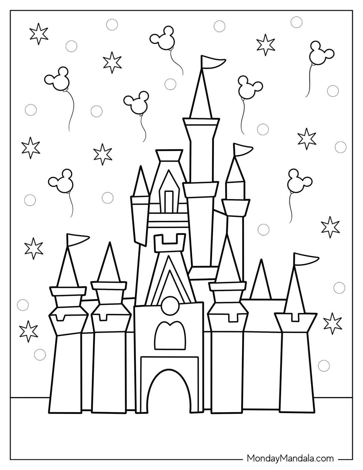 20 Disneyland Coloring Pages Free PDF Printables 20 Disneyland Coloring Pages Free PDF Printables
