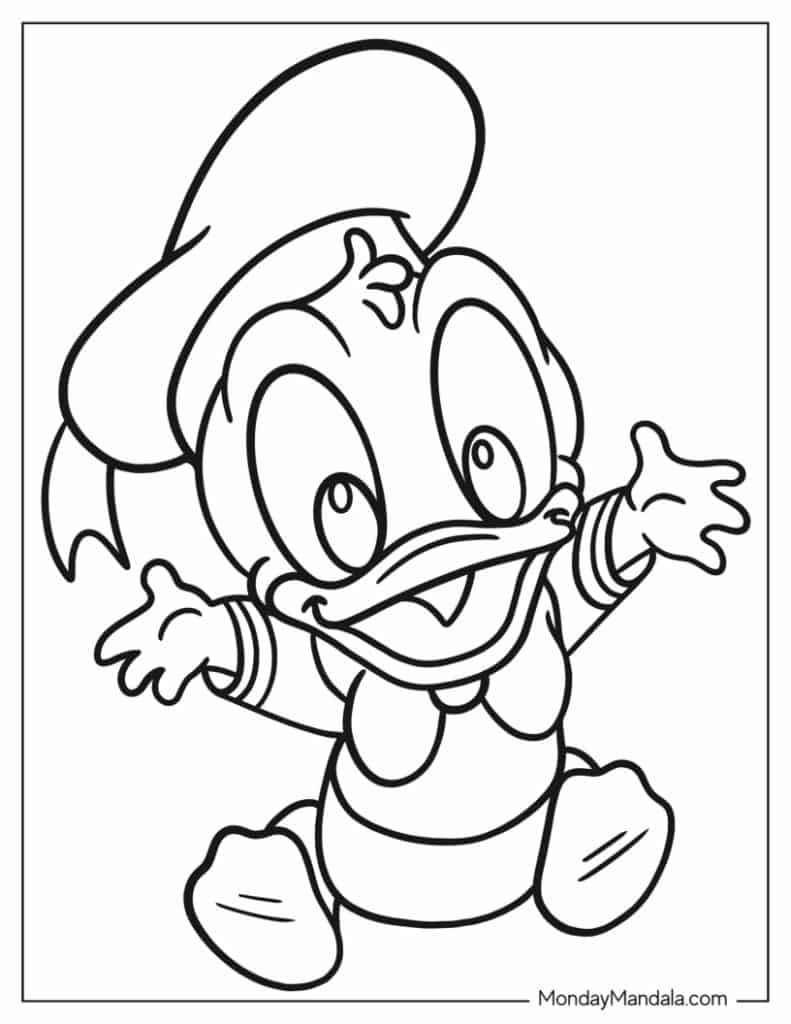 20 Donald Duck Coloring Pages Free PDF Printables 20 Donald Duck Coloring Pages Free PDF Printables