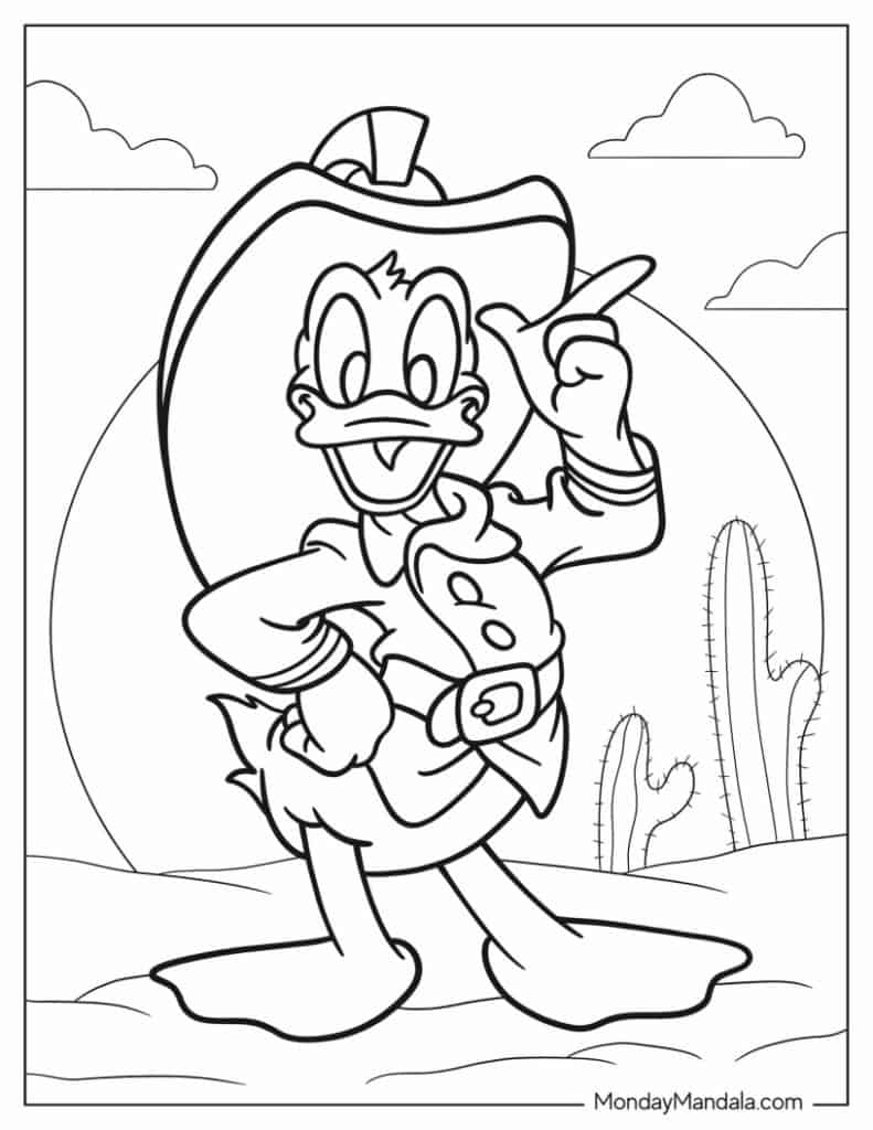 20 Donald Duck Coloring Pages Free PDF Printables 20 Donald Duck Coloring Pages Free PDF Printables