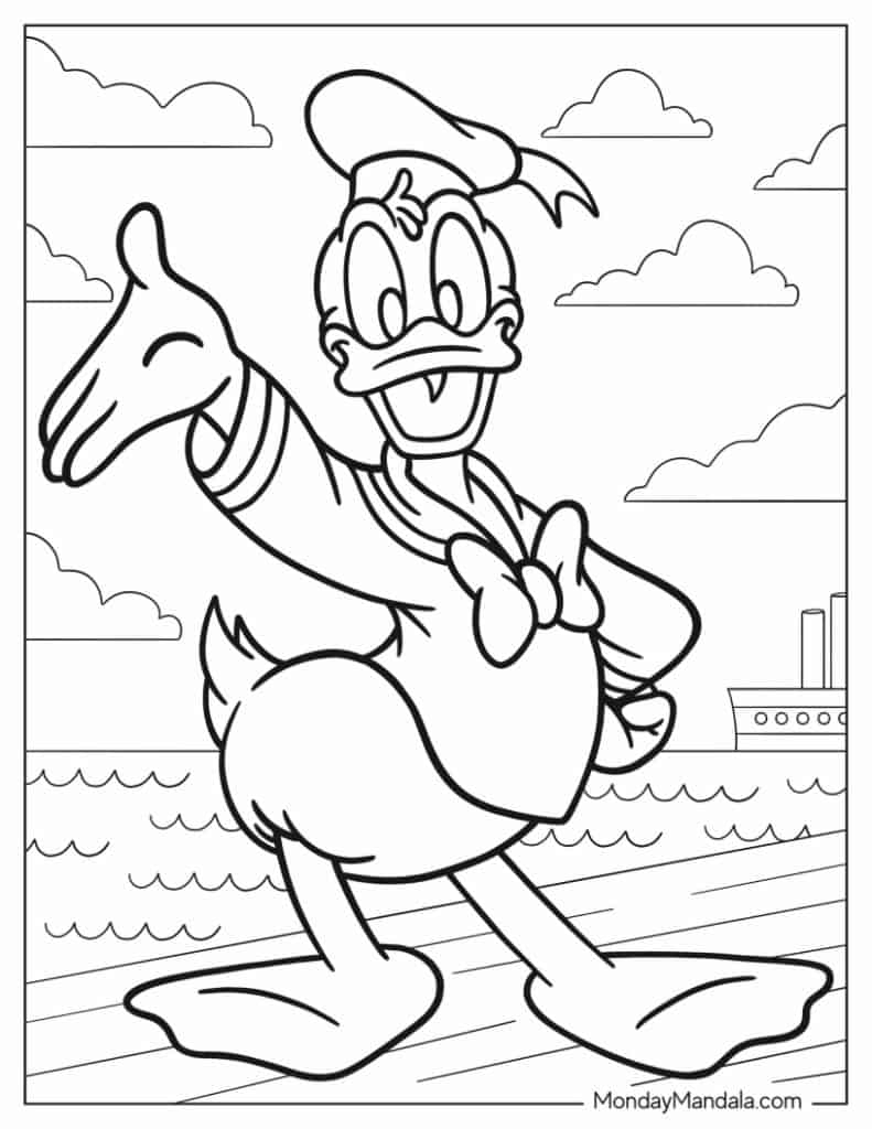 20 Donald Duck Coloring Pages Free PDF Printables 20 Donald Duck Coloring Pages Free PDF Printables