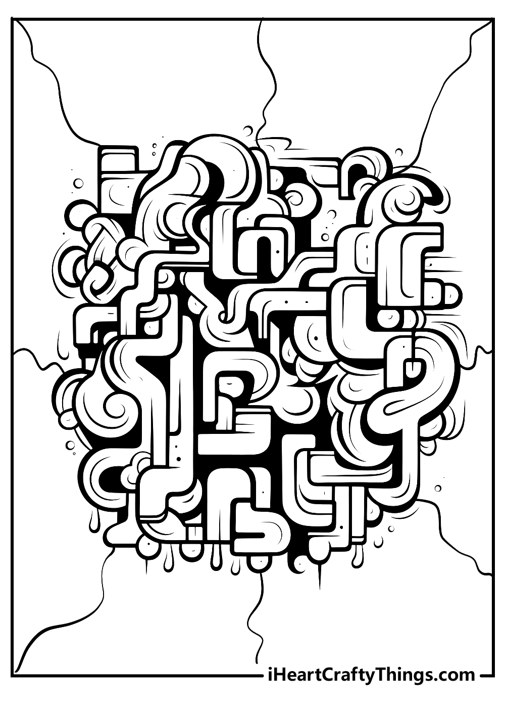 20 Graffiti Coloring Pages Free Printable PDFs For Kids 20 Graffiti Coloring Pages Free Printable PDFs For Kids