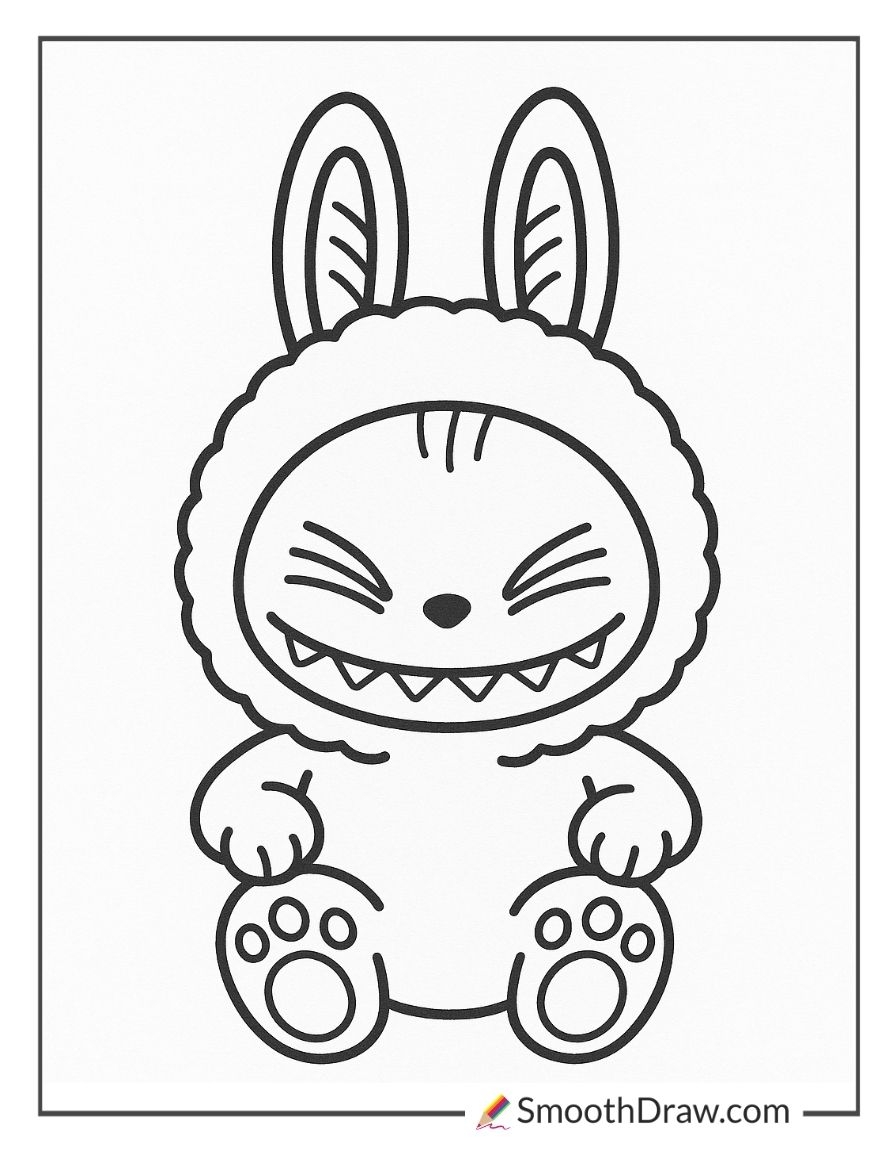 20 Labubu Coloring Pages Free PDF Printables Smooth Draw 20 Labubu Coloring Pages Free PDF Printables Smooth Draw