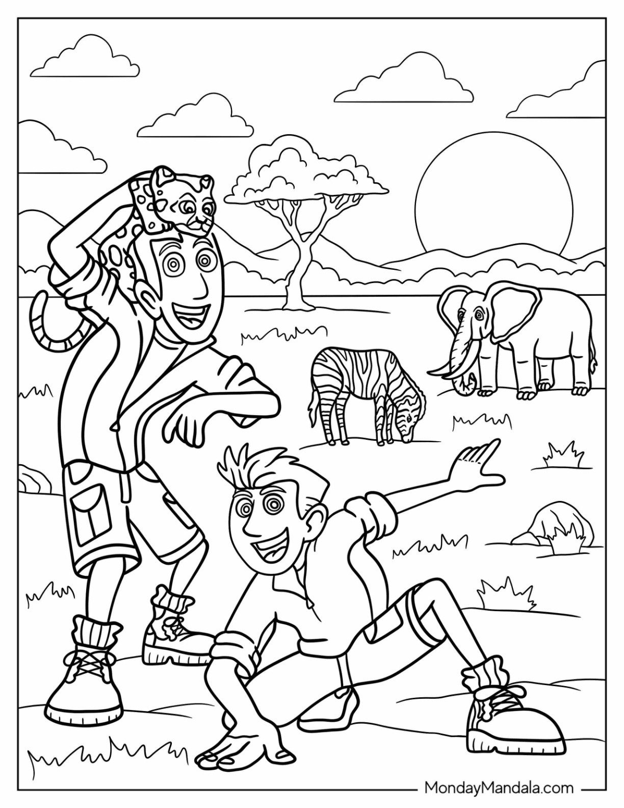 20 Wild Kratts Coloring Pages Free PDF Printables 20 Wild Kratts Coloring Pages Free PDF Printables