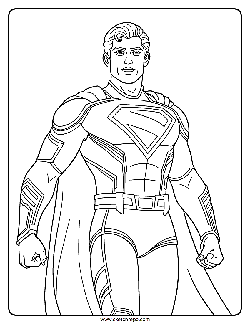 2025 Superman Coloring Pages Sketch Repo 2025 Superman Coloring Pages Sketch Repo