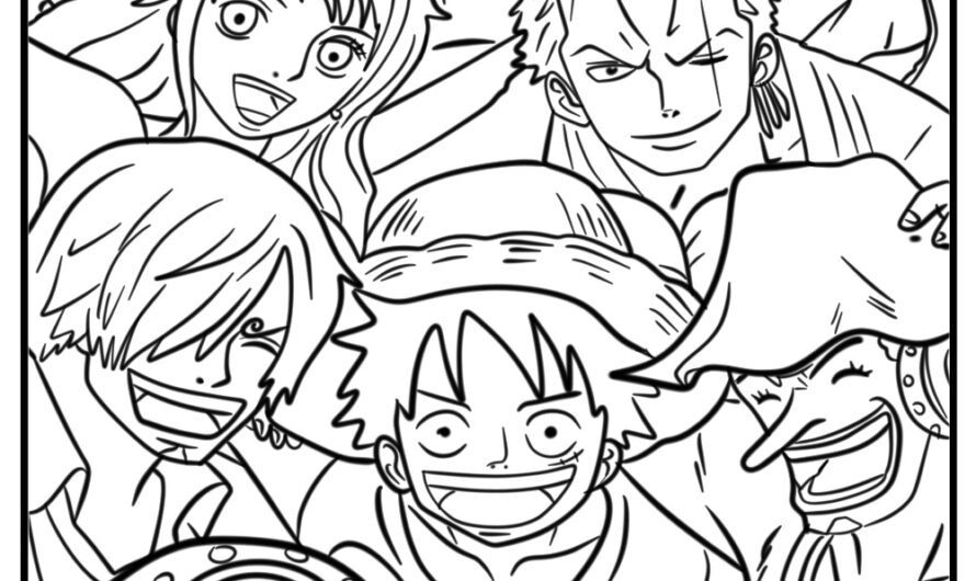 One Piece Coloring Page