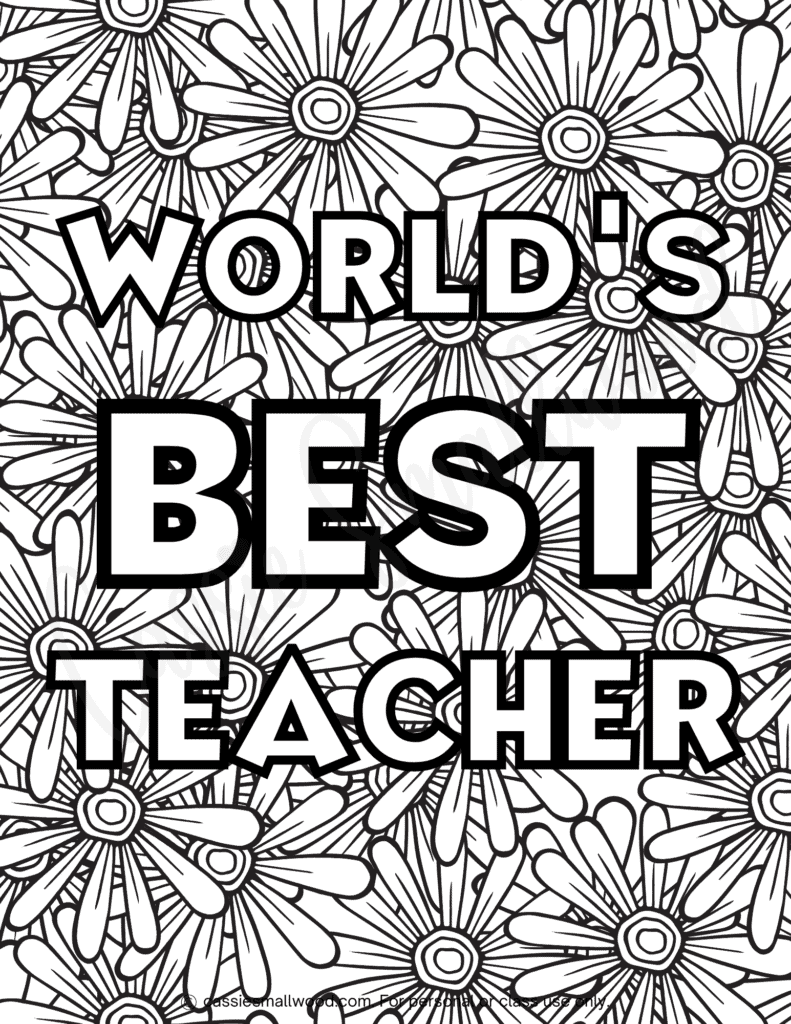 22 Cute Teacher Appreciation Coloring Pages And Cards Cassie Smallwood 22 Cute Teacher Appreciation Coloring Pages And Cards Cassie Smallwood