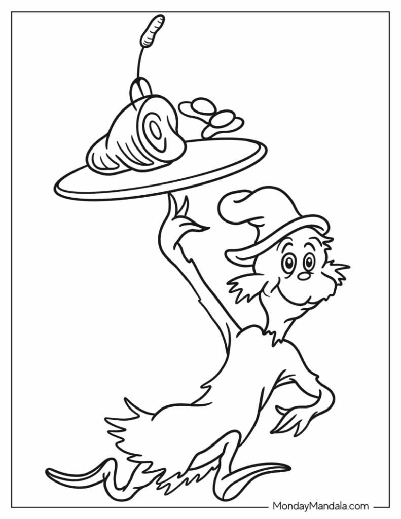 dr seuss coloring sheets