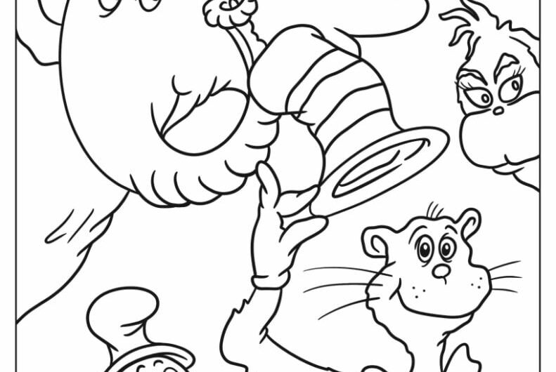 Dr Seuss Pictures To Color