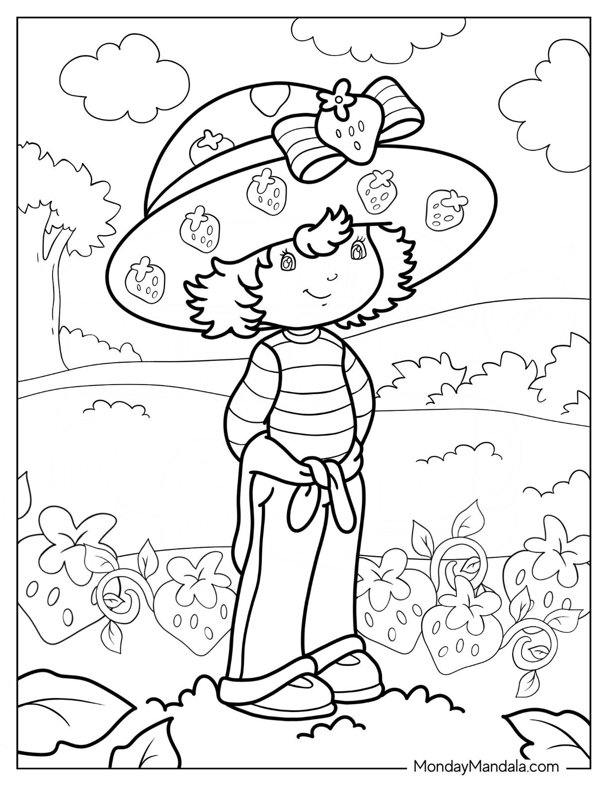 22 Strawberry Shortcake Coloring Pages Free PDF Printables 22 Strawberry Shortcake Coloring Pages Free PDF Printables