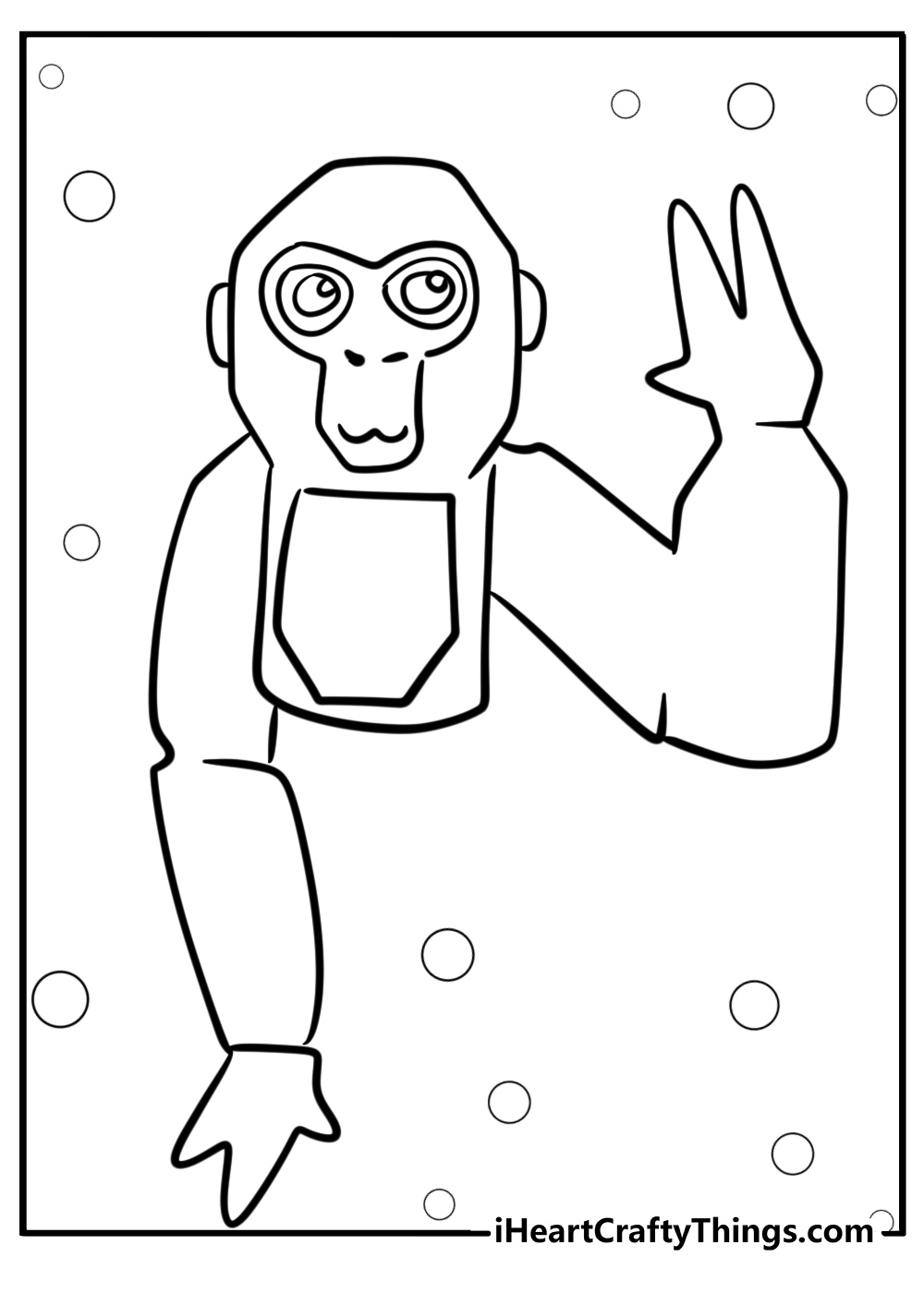 23 New Gorilla Tag Coloring Pages 100 Free To Print 