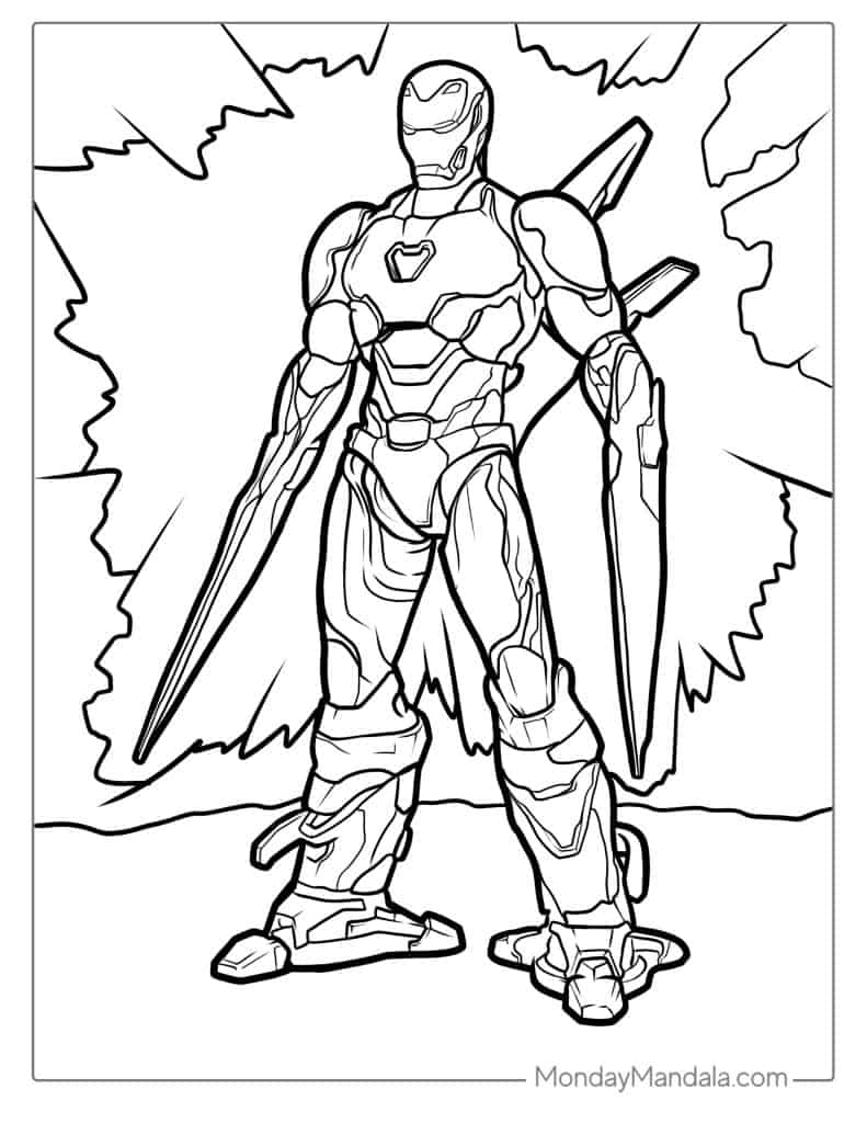 iron man coloring book iron man coloring book