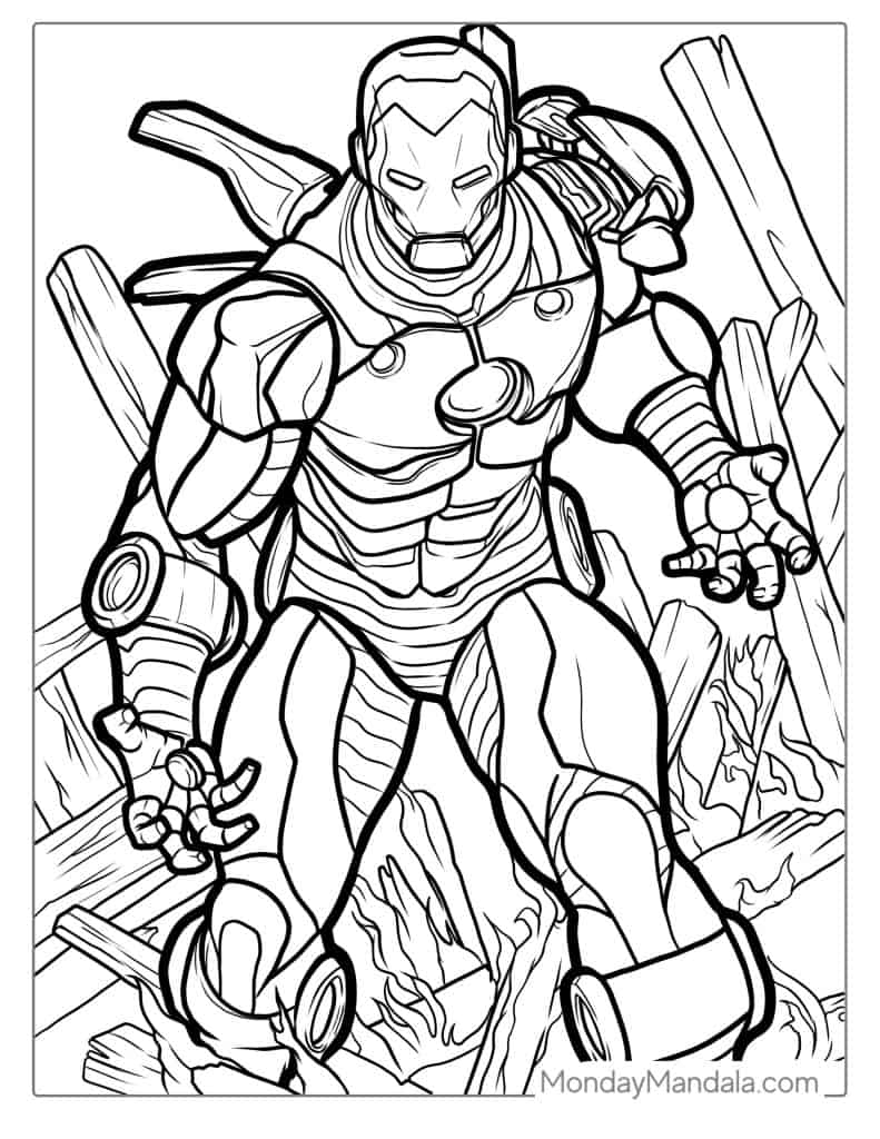 24 Iron Man Coloring Pages Free PDF Printables 24 Iron Man Coloring Pages Free PDF Printables