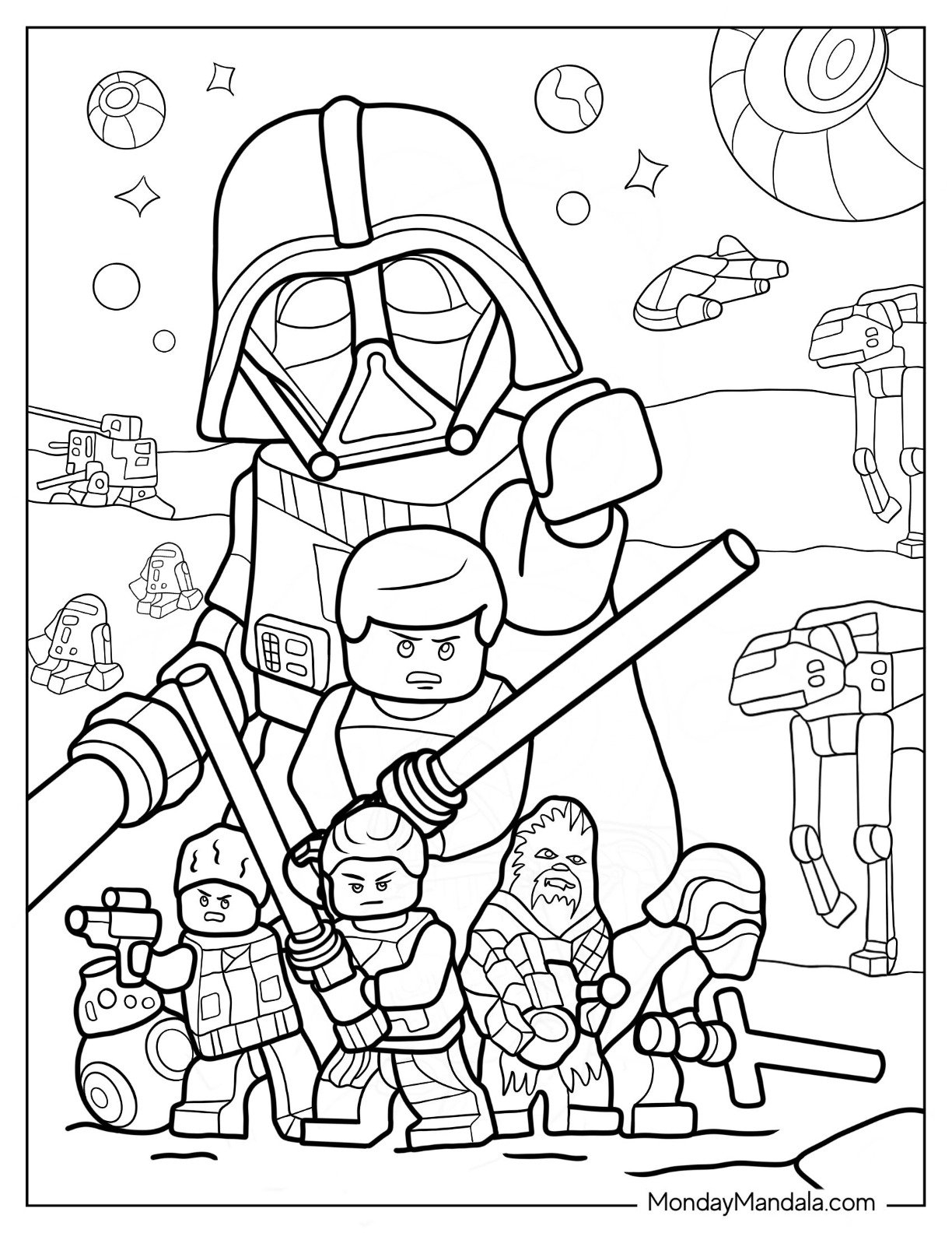star wars coloring book pages star wars coloring book pages