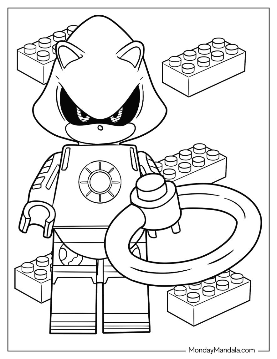 24 Metal Sonic Coloring Pages Free PDF Printables 24 Metal Sonic Coloring Pages Free PDF Printables