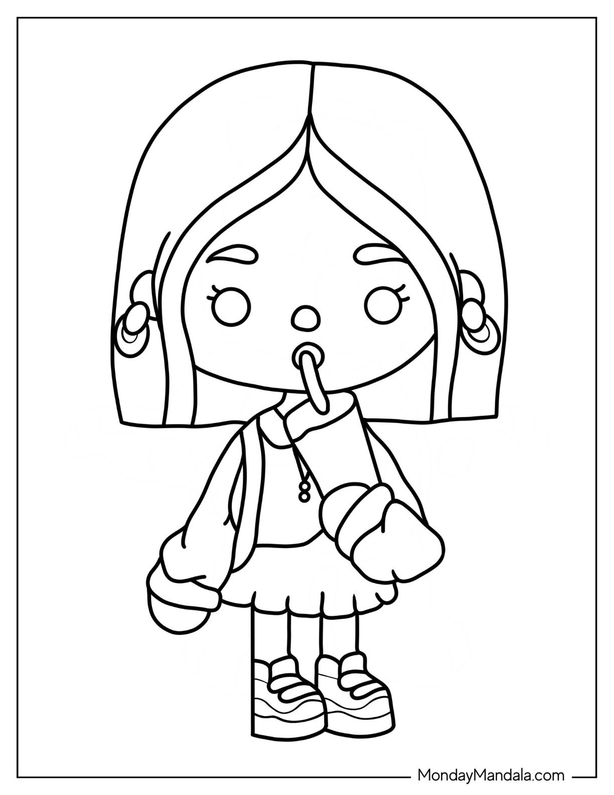 24 Toca Boca Coloring Pages Free PDF Printables 24 Toca Boca Coloring Pages Free PDF Printables