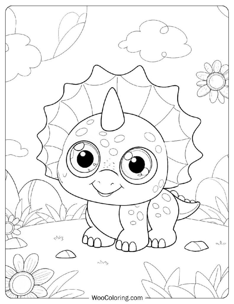 24 Triceratops Coloring Pages Free PDF To Print Woo Coloring 24 Triceratops Coloring Pages Free PDF To Print Woo Coloring
