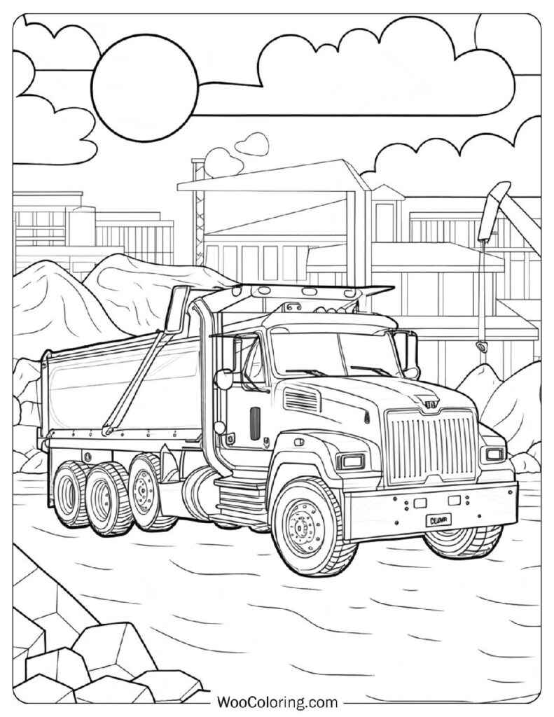 24 Truck Coloring Pages Free PDF To Print Woo Coloring 24 Truck Coloring Pages Free PDF To Print Woo Coloring