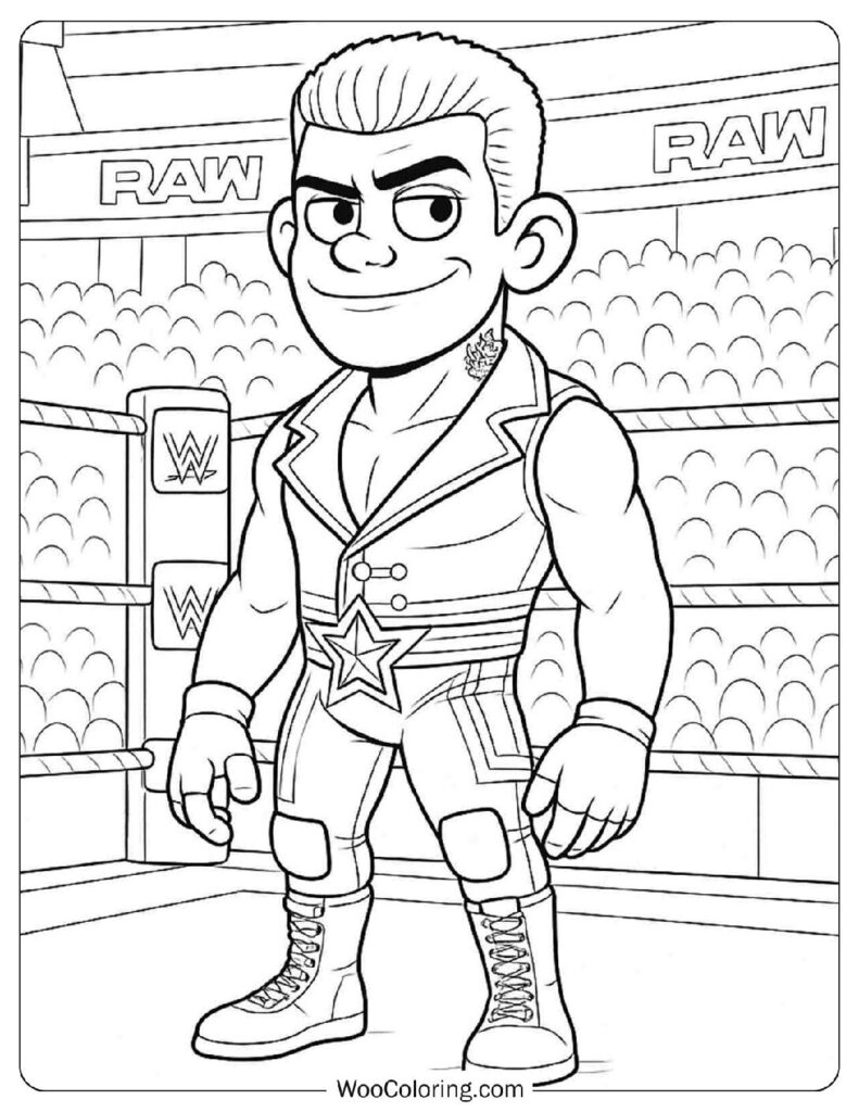 24 WWE Wrestling Coloring Pages Free PDF To Print Woo Coloring 24 WWE Wrestling Coloring Pages Free PDF To Print Woo Coloring
