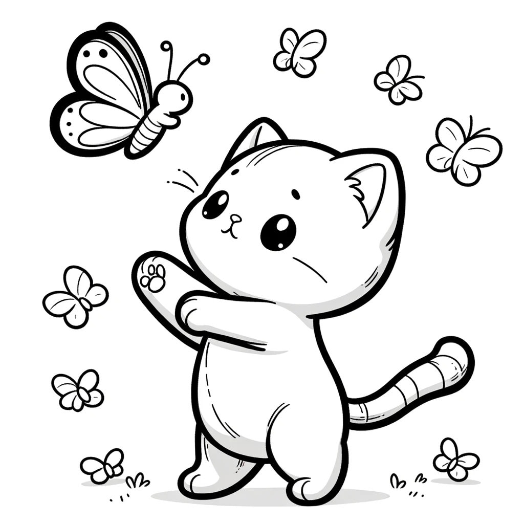 cute kitty coloring pages cute kitty coloring pages